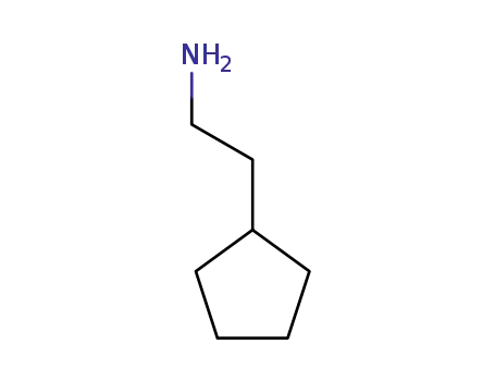 Molecular Structure of 5763-55-3 (2-CYCLOPENTYL-ETHYLAMINE)