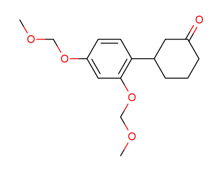 (+/-)-3-[2,4-bis(methoxymethoxy)phenyl]cyclohexanone