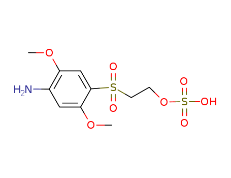 2-(4-AMINO-2,5-DIMETHOXY-PHENYL-SULFONYL)ETHANOL SULFATE ESTER 26672-24-2  CAS NO.26672-24-2