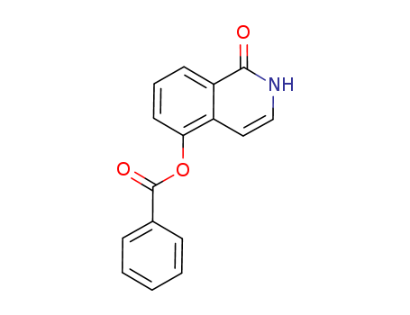 1(2H)-Isoquinolinone, 5-(benzoyloxy)-