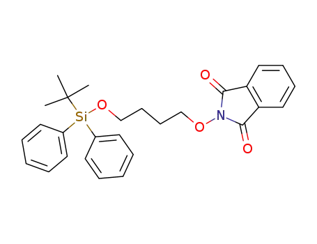 Molecular Structure of 160052-32-4 (1H-Isoindole-1,3(2H)-dione,
2-[4-[[(1,1-dimethylethyl)diphenylsilyl]oxy]butoxy]-)