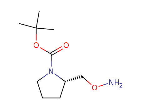 tert-butyl (S)-2-((aminooxy)methyl)pyrrolidine-1-carboxylate(863991-04-2)