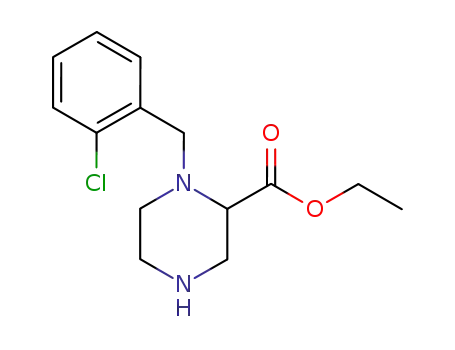1-(2-chlorobenzyl)-2-ethoxycarbonylpiperazine