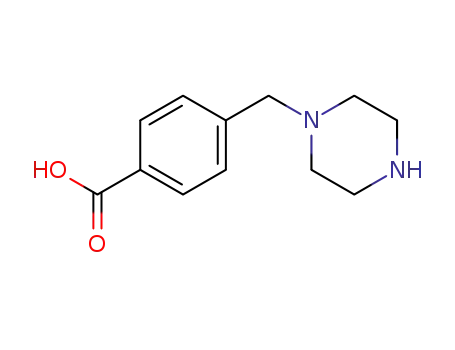 Molecular Structure of 220213-15-0 (4-(PIPERAZIN-1-YLMETHYL)BENZOIC ACID)