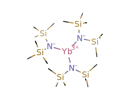 Molecular Structure of 429658-02-6 ([Yb{N(SiMe<sub>3</sub>)<sub>2</sub>}<sub>3</sub>])