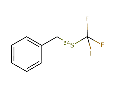 (34S)-benzyl(trifluoromethyl)sulphide