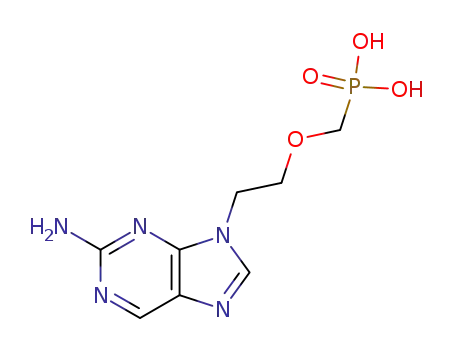 {[2-(2-amino-9H-purin-9-yl)ethoxy]methyl}phosphonic acid