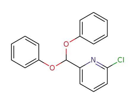 2-chloro-6-(diphenoxymethyl)pyridine