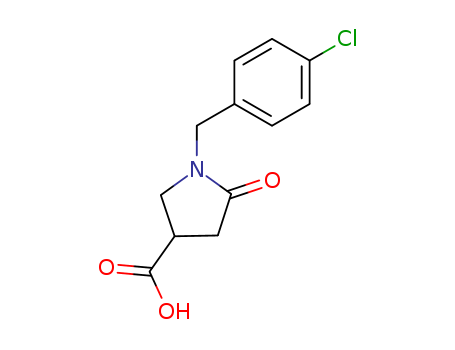 1-(4-CHLOROBENZYL)-5-OXOPYRROLIDINE-3-CARBOXYLIC