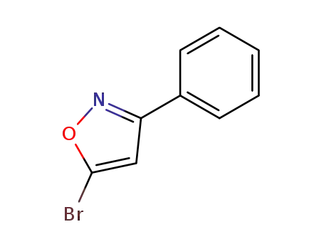 Molecular Structure of 3356-92-1 (5-bromo-3-phenyl-oxazole)