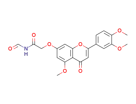 7-{(formylcarbamoyl)methyloxy}-3',4',5-trimethoxyflavone