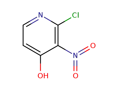 Molecular Structure of 629655-23-8 (2-CHLORO-3-NITROPYRIDIN-4-OL)