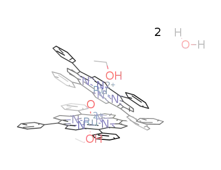 μ-oxo-bis[ethoxo(meso-tetraphenylporphyrinato)ruthenium(IV)] dihydrate