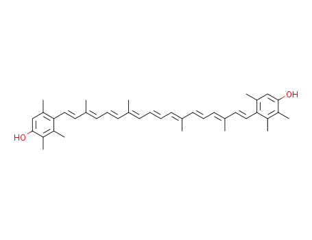 Molecular Structure of 23394-41-4 (φ,φ-Carotene-3,3'-diol)