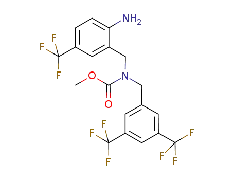 methyl [2-amino-5-(trifluoromethyl)benzyl][3,5-bis(trifluoromethyl)benzyl]carbamate