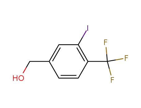 [3-요오도-4-(트리플루오로메틸)페닐]메탄올, 4-(히드록시메틸)-2-요오도벤조트리플루오라이드