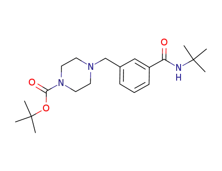 tert-butyl 4-(3-(tert-butylcarbamoyl)benzyl)piperazine-1-carboxylate