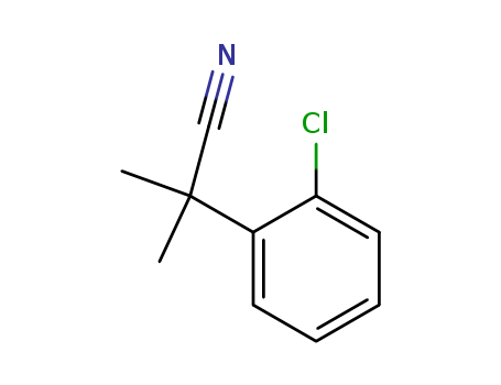 2-(2-chlorophenyl)-2-methylpropanenitrile