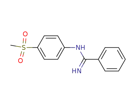Benzenecarboximidamide, N-[4-(methylsulfonyl)phenyl]-