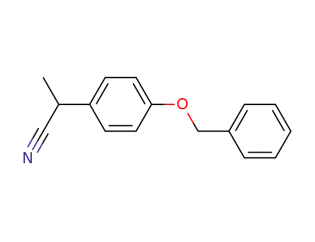 2-(4-Benzyloxy-phenyl)-propionitrile