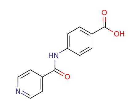 Benzoic acid, 4-[(4-pyridinylcarbonyl)amino]-