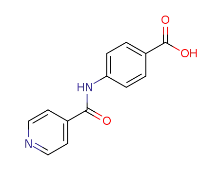 Molecular Structure of 5651-66-1 (4-(ISONICOTINOYLAMINO)BENZOIC ACID)