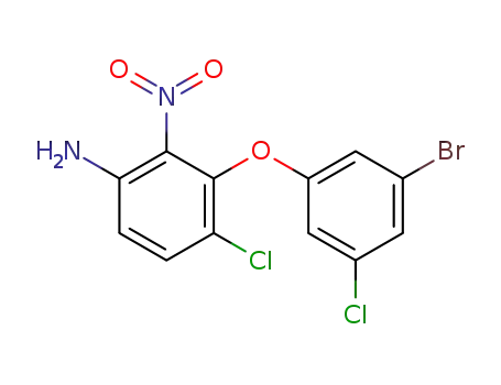 3-(3-bromo-5-chlorophenoxy)-4-chloro-2-nitroaniline