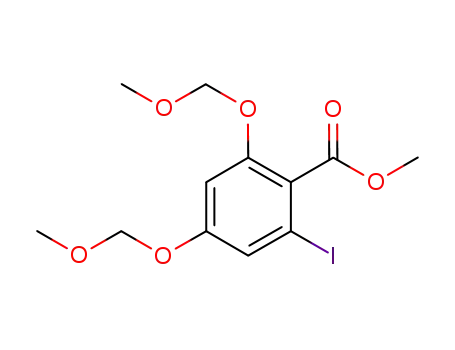 methyl 2-iodo-4,6-bis(methoxymethoxy)benzoate