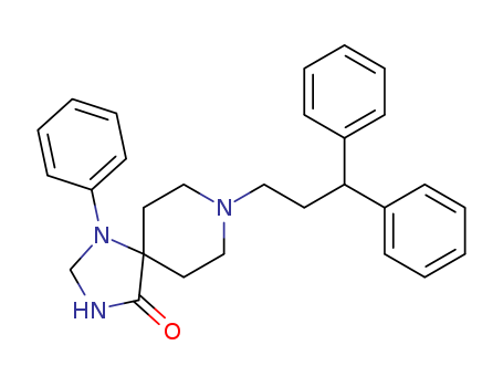 8-(3,3-DIPHENYLPROPYL)-1-PHENYL-1,3,8-TRIAZASPIRO[4,5]-DECAN-4-ONE HCL