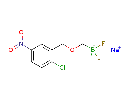 sodium 2-chloro-5-nitrobenzyloxymethyl trifluoroborate