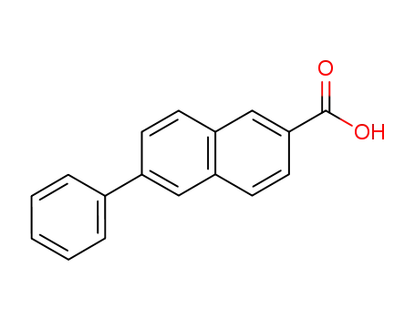 Molecular Structure of 855207-53-3 (6-Phenylnaphthalene-2-carboxylic acid)