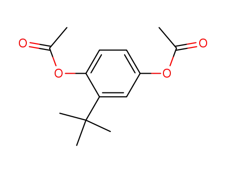 Molecular Structure of 7507-48-4 (TERT-BUTYLHYDROQUINONE DIACETATE)