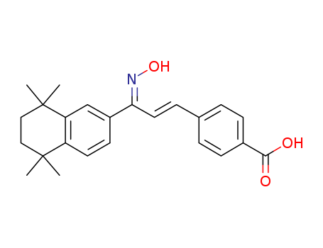 (E)-4-[1-(E)-3-hydroxyimino-3-(5,5,8,8-tetramethyl-5,6,7,8-tetrahydro-naphthalen-2-yl)-propenyl]-benzoic acid
