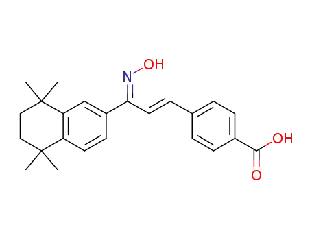 4-[(1E)-3-(ヒドロキシイミノ)-3-(5,5,8,8-テトラメチル-6,7-ジヒドロナフタレン-2-イル)プロパ-1-エン-1-イル]安息香酸