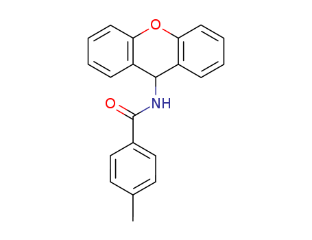 4-methyl-N-(9H-xanthen-9-yl)benzamide cas  6319-64-8