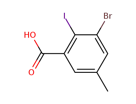 3-브로모-2-요오도-5-메틸벤조산