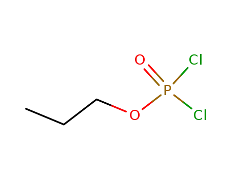 Molecular Structure of 10173-43-0 (Phosphorodichloridic acid, propyl ester)