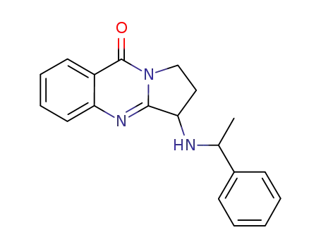3-(1-phenyl-ethylamino)-2,3-dihydro-1H-pyrrolo[2,1-b]quinazolin-9-one