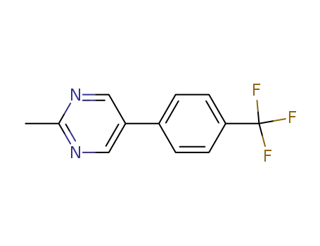 Pyrimidine, 2-methyl-5-[4-(trifluoromethyl)phenyl]-