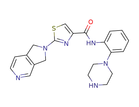 C<sub>21</sub>H<sub>22</sub>N<sub>6</sub>OS