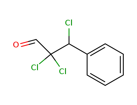 Molecular Structure of 54944-37-5 (2,2,3-trichloro-3-phenyl-propionaldehyde)