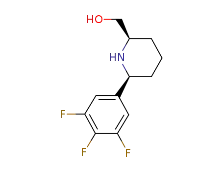 [(2R,6S)-6-(3,4,5-trifluorophenyl)piperidine-2-yl]methanol