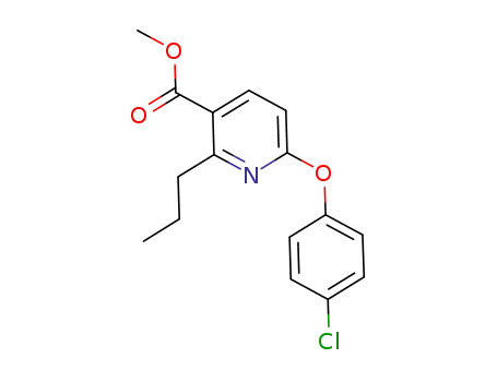 methyl 6-(4-chloro-phenoxy)-2-propylnicotinate