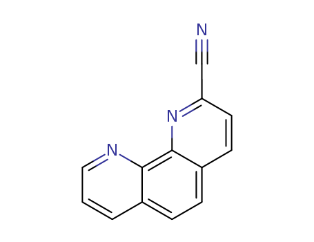 1082-19-5  C13H7N3  2-cyano-1,10-phenanthroline  CAS NO.1082-19-5