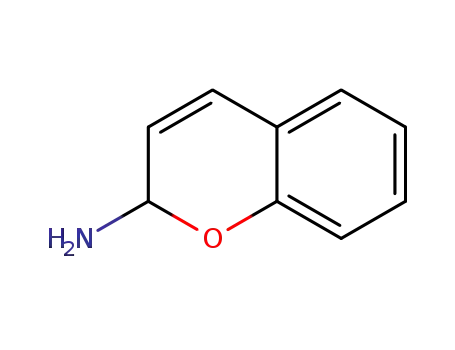 Molecular Structure of 67747-72-2 (2H-1-Benzopyran-2-amine)
