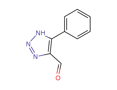 Molecular Structure of 51719-84-7 (5-Phenyl-1H-1,2,3-triazole-4-carbaldehyde)