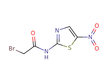 Molecular Structure of 349121-09-1 (2-bromo-N-(5-nitrothiazol-2-yl)acetamide)