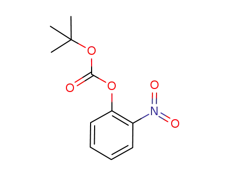 Molecular Structure of 1040380-21-9 (1-(tert-butoxycarbonyloxy)-2-nitrobenzene)