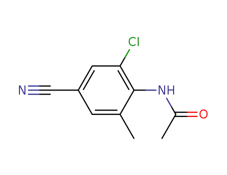 Acetamide, N-(2-chloro-4-cyano-6-methylphenyl)-