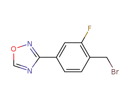 1,2,4-옥사디아졸, 3-[4-(broMo메틸)-3-플루오로페닐]-